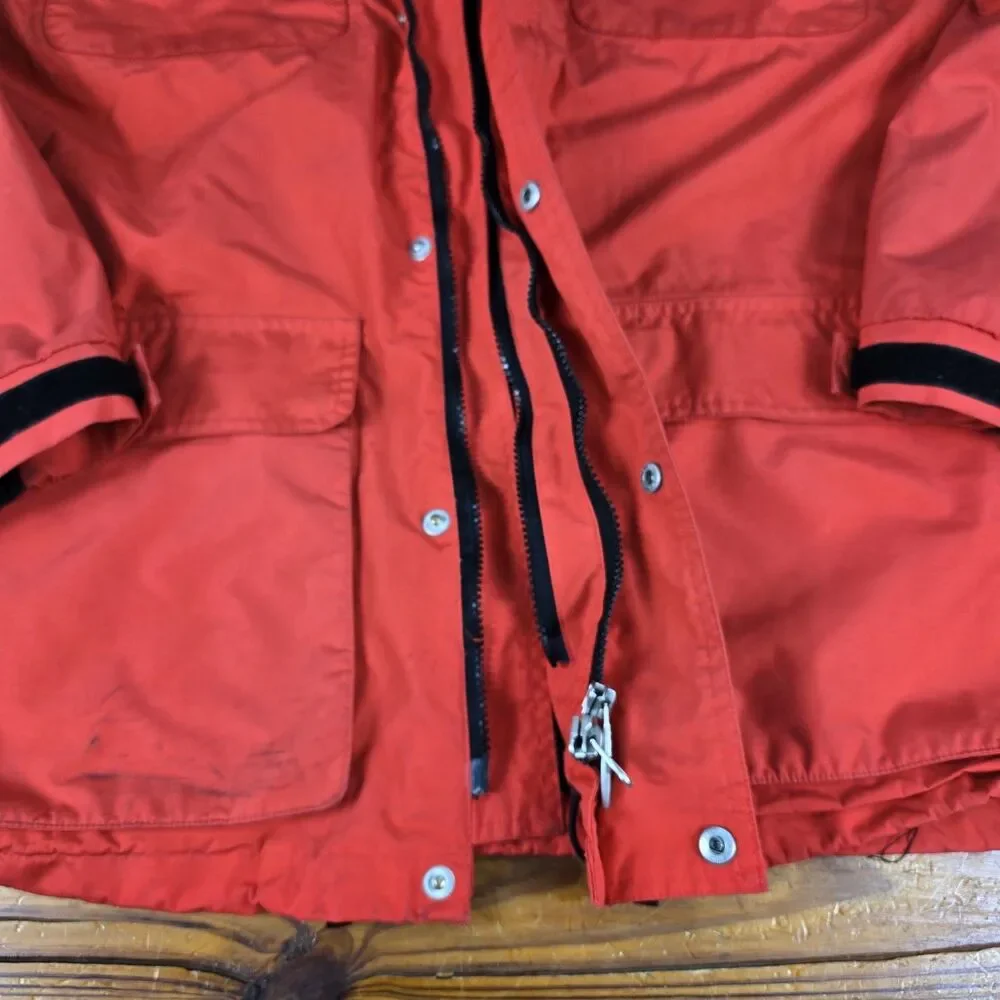 HILTI Women's 4XL water proof Soft Shell Full Zip Coat Jacket Red Tools Pockets